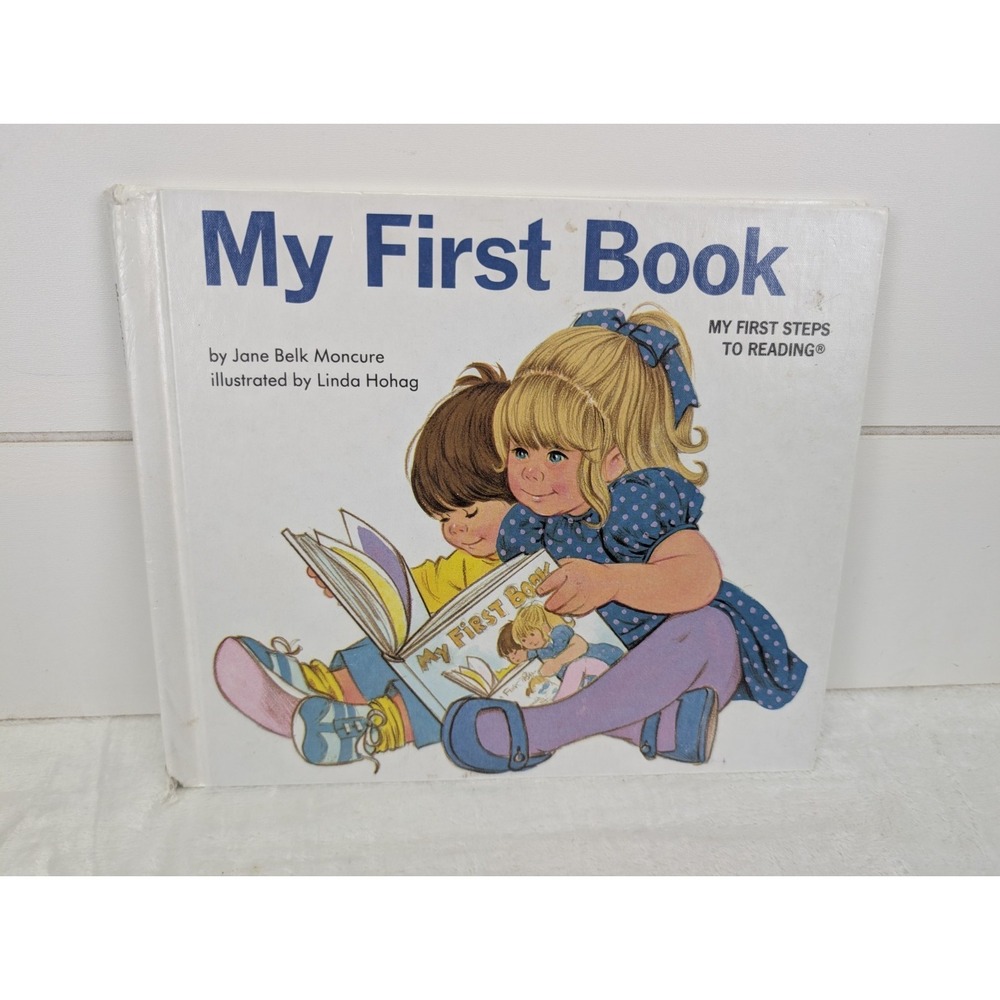 My First Book By My First Steps To Reading Hardcover‎ 1984 Jane Belk Moncure